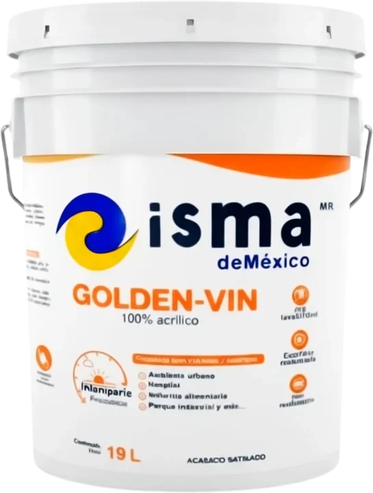 GOLDEN VIN Cubeta 19L de ISMA de México
