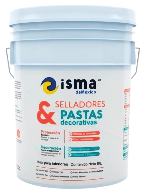 Pintura pastas y selladores ISMA de México